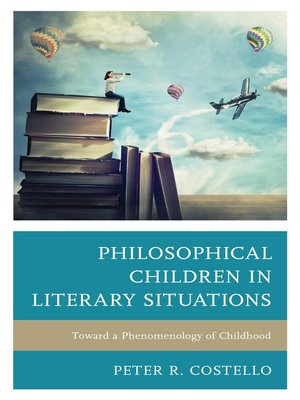 cover image of Philosophical Children in Literary Situations